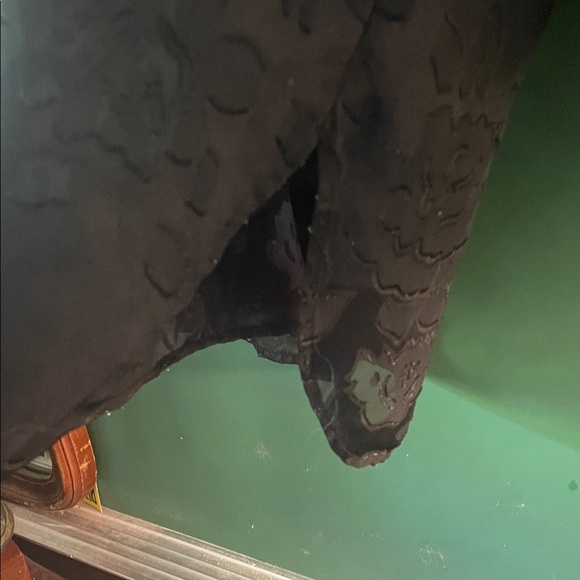 Victoria's Secret Gold Label Women M Sheer Floral Nightshirt Lingerie Sleepwear - Picture 7 of 8